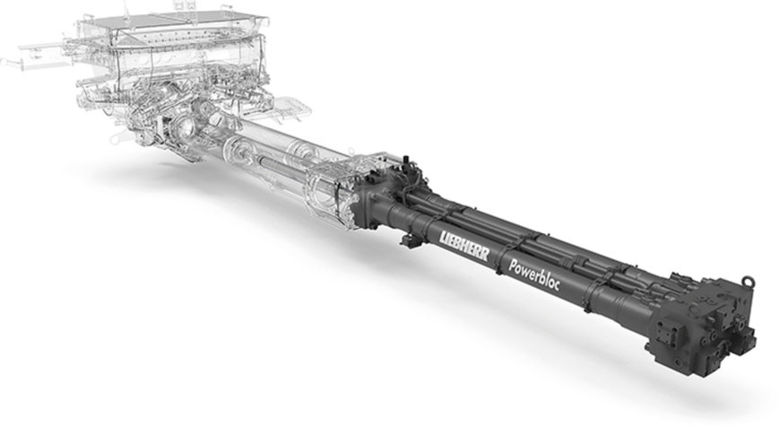 New 31 XXT truck mounted concrete pump from Liebherr